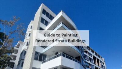 Painting Rendered Strata Buildings