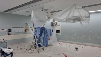 Paintwork in your hospital facility